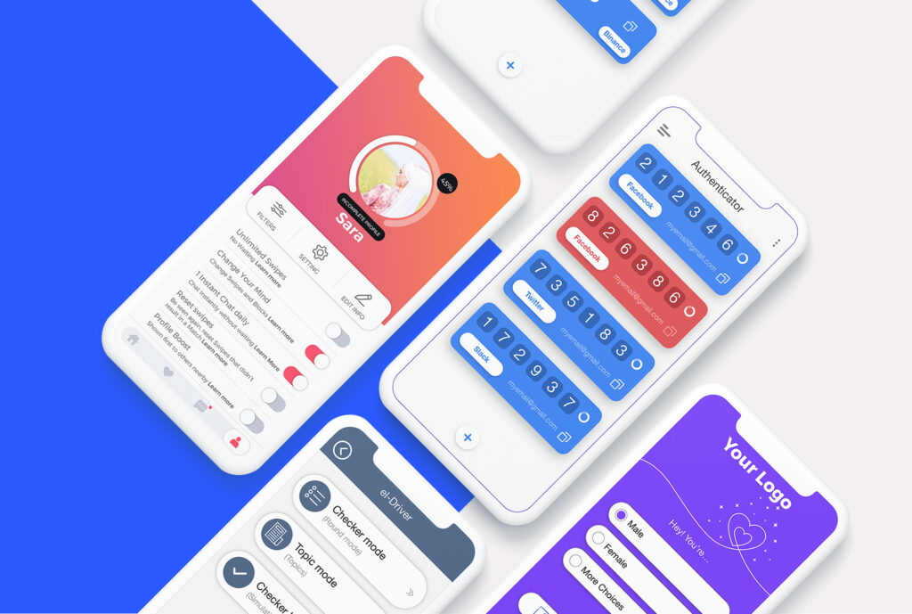 طراحی ui اپلیکیشن