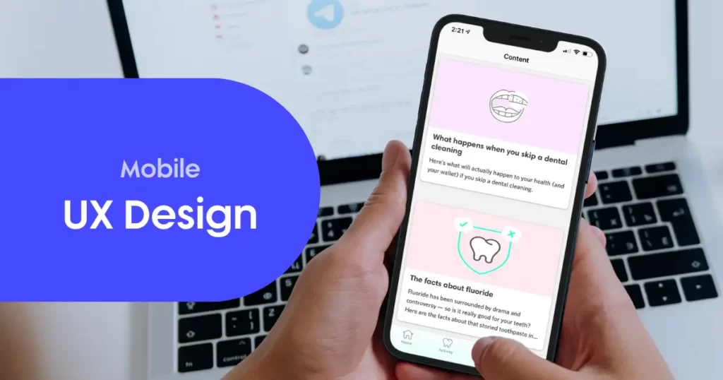 طراحی UX موبایل
