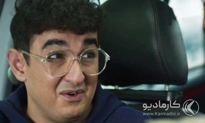 نیما مظاهری در نقش بهرام در سریال آنتن