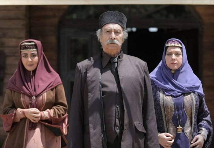 محمود پاک نیت در نقش تقی خان در سریال گیلدخت