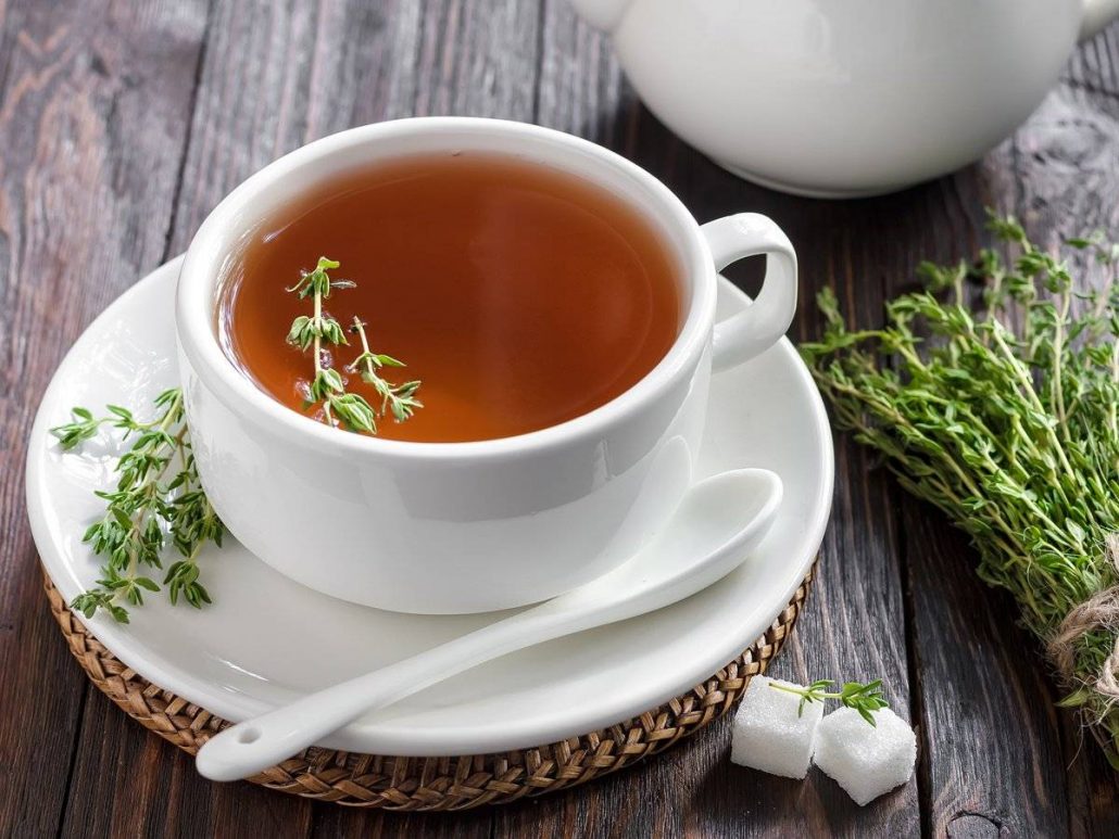 چای با گیاه آویشن - چای آویشن