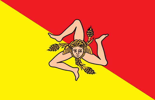 پرچم سیسیل Flag of Sicily
