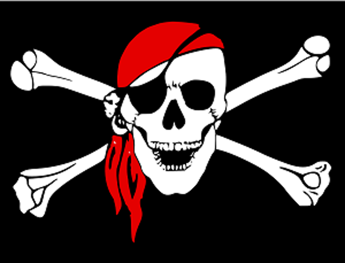 پرچم جولی روجر یا پرچم دزدان دریایی