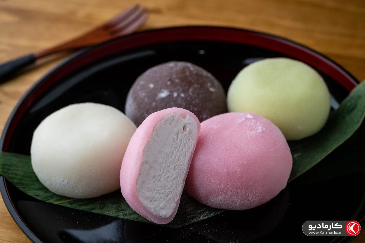 طرز تهیه موچی (شیرینی ژاپنی) در خانه با ساده ترین روش