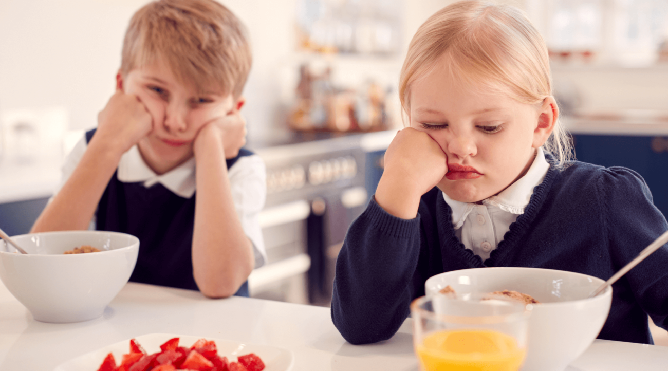 اگر کودکتان صبحانه نخورده باشد، می‌توانید به موارد زیر توجه کنید