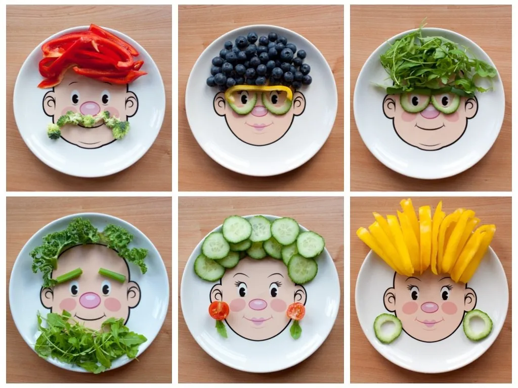 به شکل غذا و ظروف دقت کنید برای افزایش اشتهای کودکان