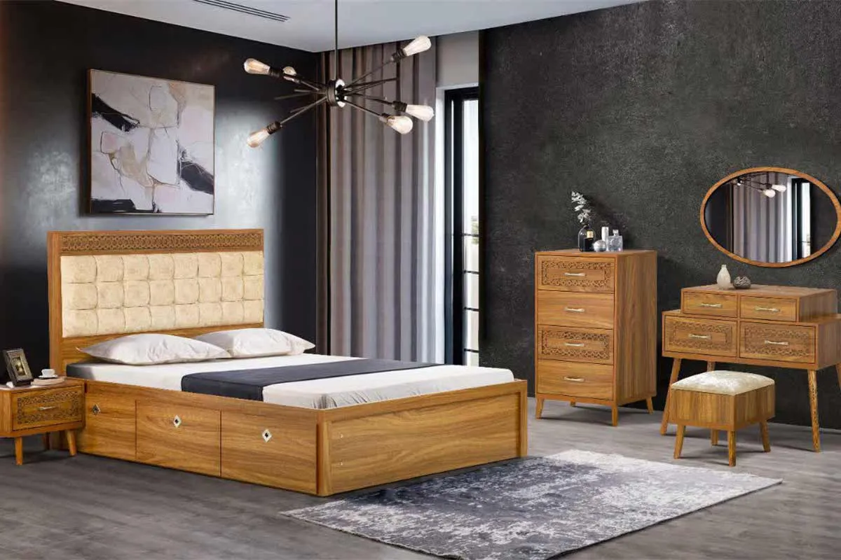 انواع سرویس خواب چوبی مناسب برای فضای اتاق خواب