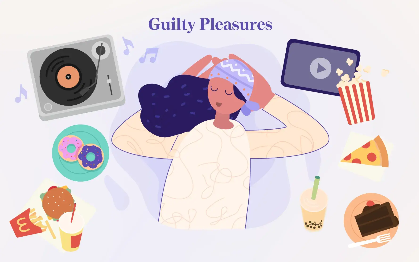 گیلتی پلژر (guilty pleasure) چیست؟ با ذکر چند مثال - کارمادیو