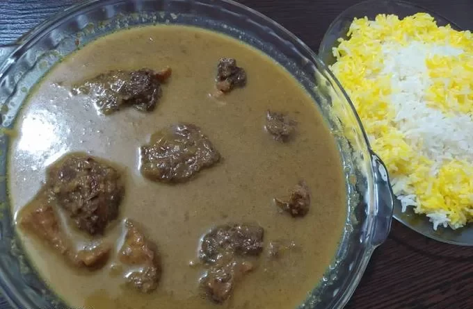 خورشت میرعالیخانی یا خورشت ترشی