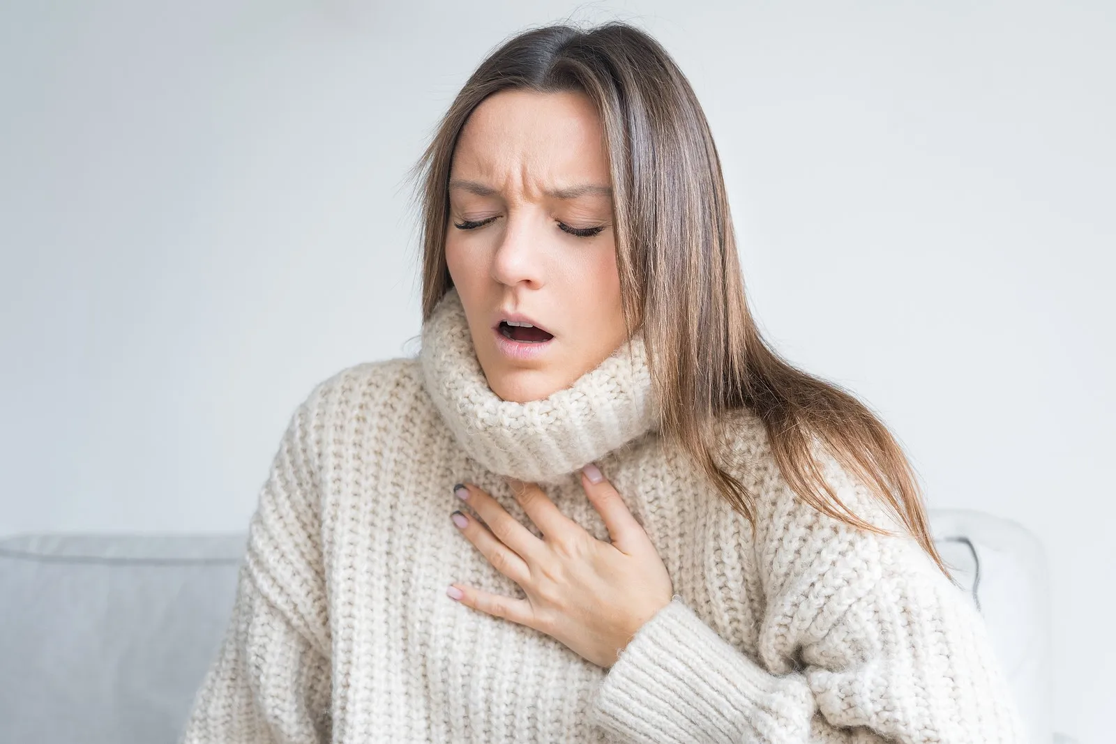 shortness of breath، بروز علائم تنگی نفس