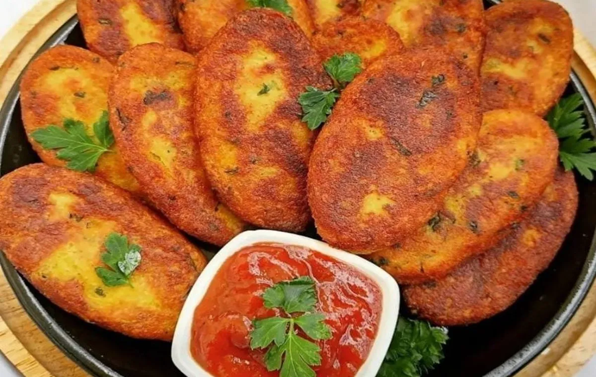 طرز تهیه کتلت سیب زمینی