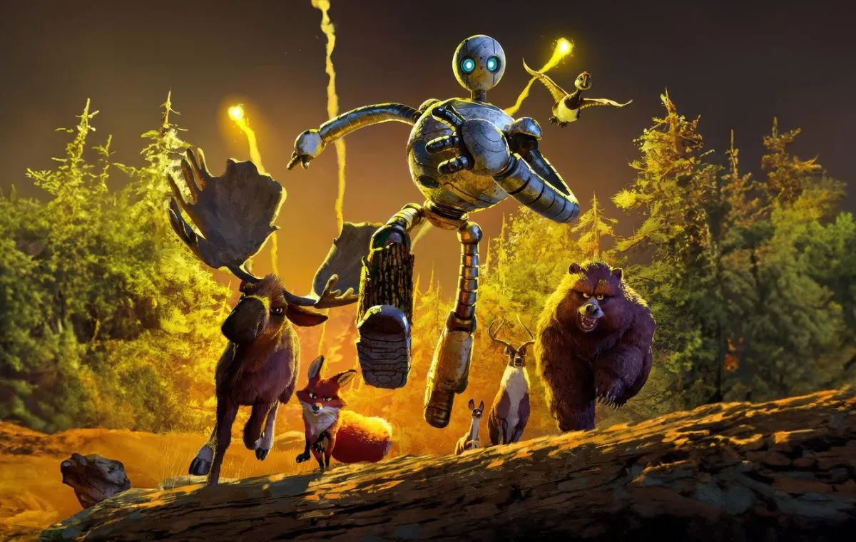 انیمیشن (The Wild Robot)