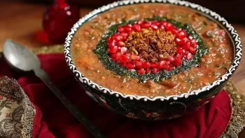 آموزش طرز تهیه آش انار ساده، تهرانی، یزدی و شمالی