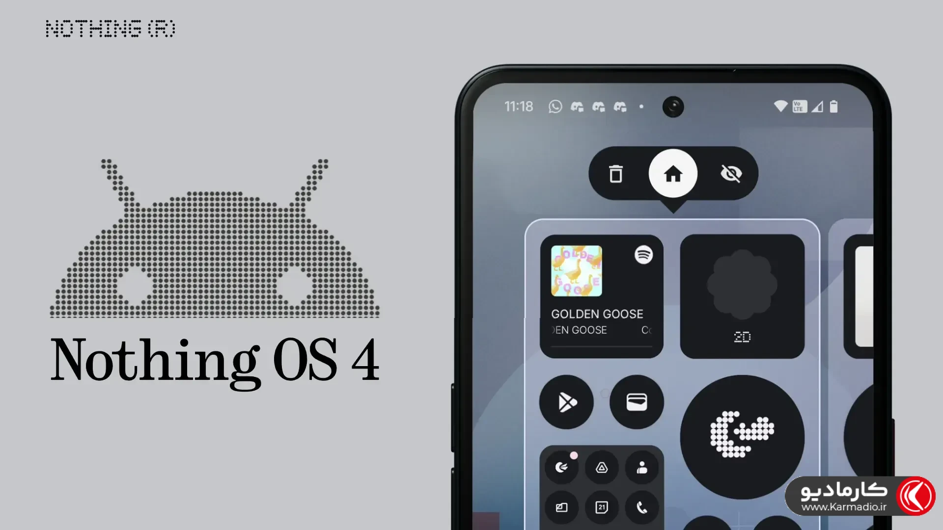 کدام گوشی های ناتینگ آپدیت Nothing OS 4 (اندروید ۱۶) را دریافت میکنند؟
